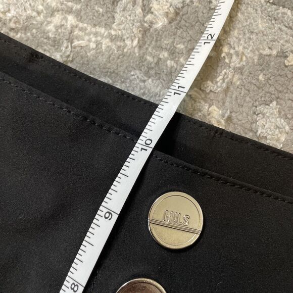 Nils Wesley Ladies Snow Pant Black Soft shell Front Pockets Sz 10 - Picture 12 of 12
